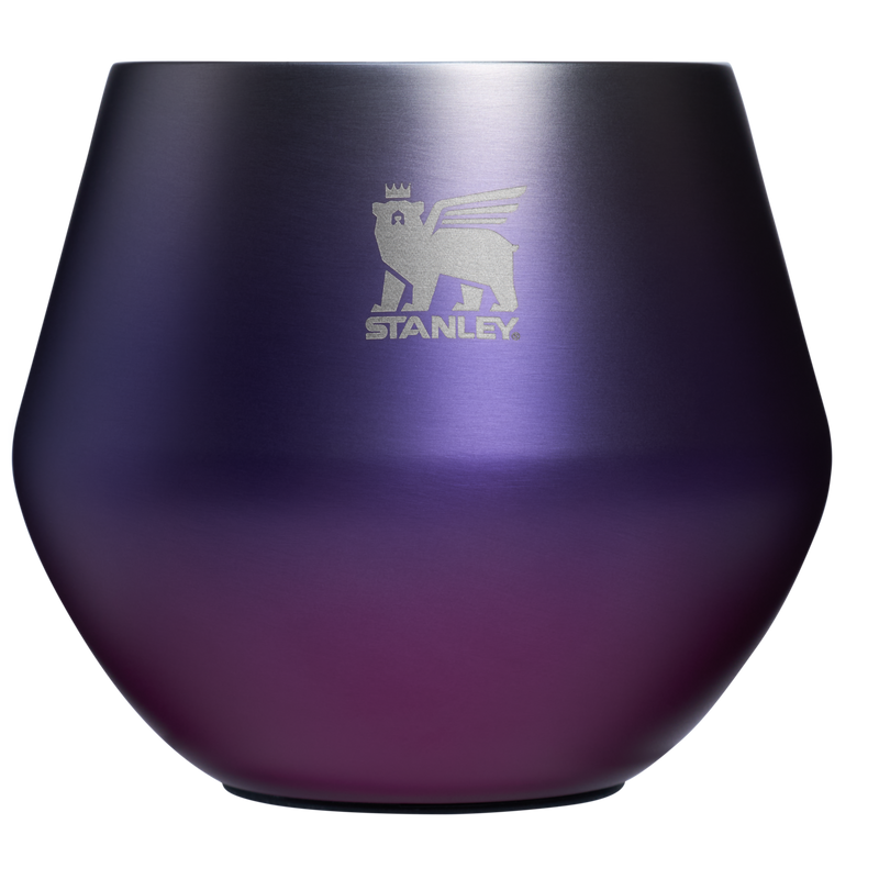 Stanley 1913 Lifted Spirits 2-in-1 Cocktail Glass 0.4L in Royal Purple Haze | Frontale Visualizza