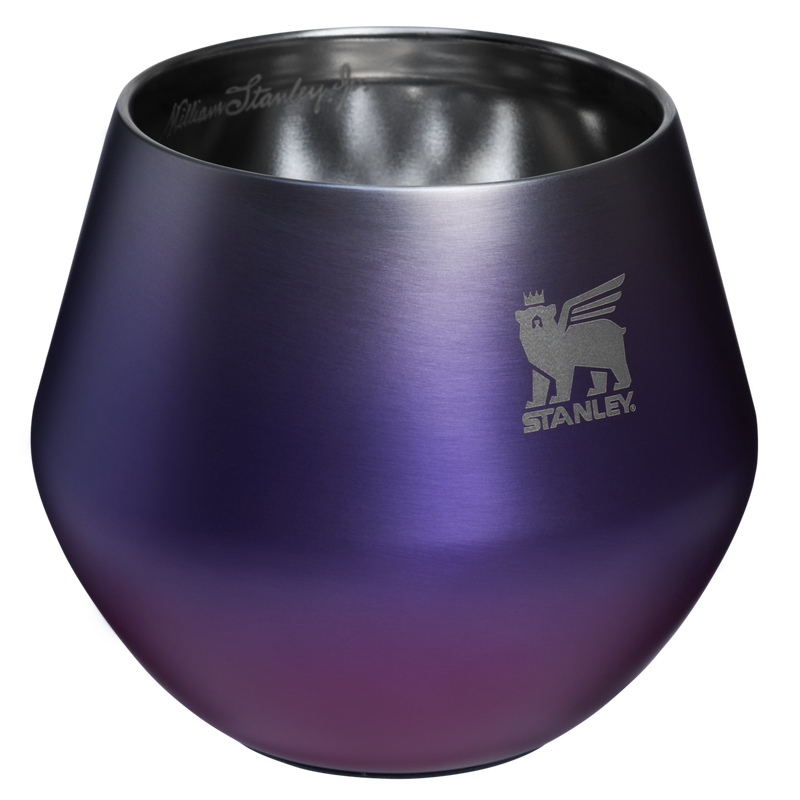 Stanley 1913 Lifted Spirits 2-in-1 Cocktail Glass 0.4L in Royal Purple Haze | Apri Visualizza