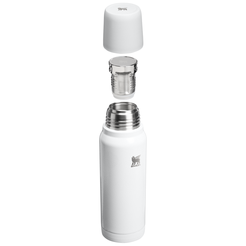 Stanley 1913 New Legend Bottle 0.94L in Hammertone Frost | Sezione trasversale Visualizza
