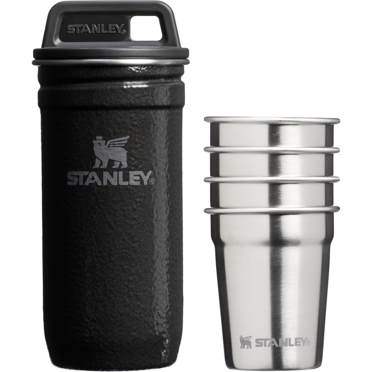 Stanley 1913 Adventure Nesting Shot Glass Set in Hammertone Black | View 2