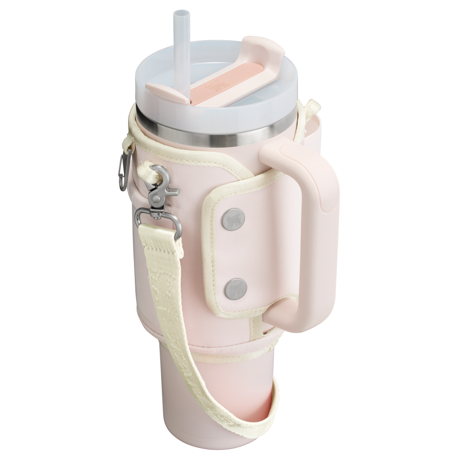 Stanley 1913 All Day Quencher Carry-All 1.18L in Rose Quartz | View 1