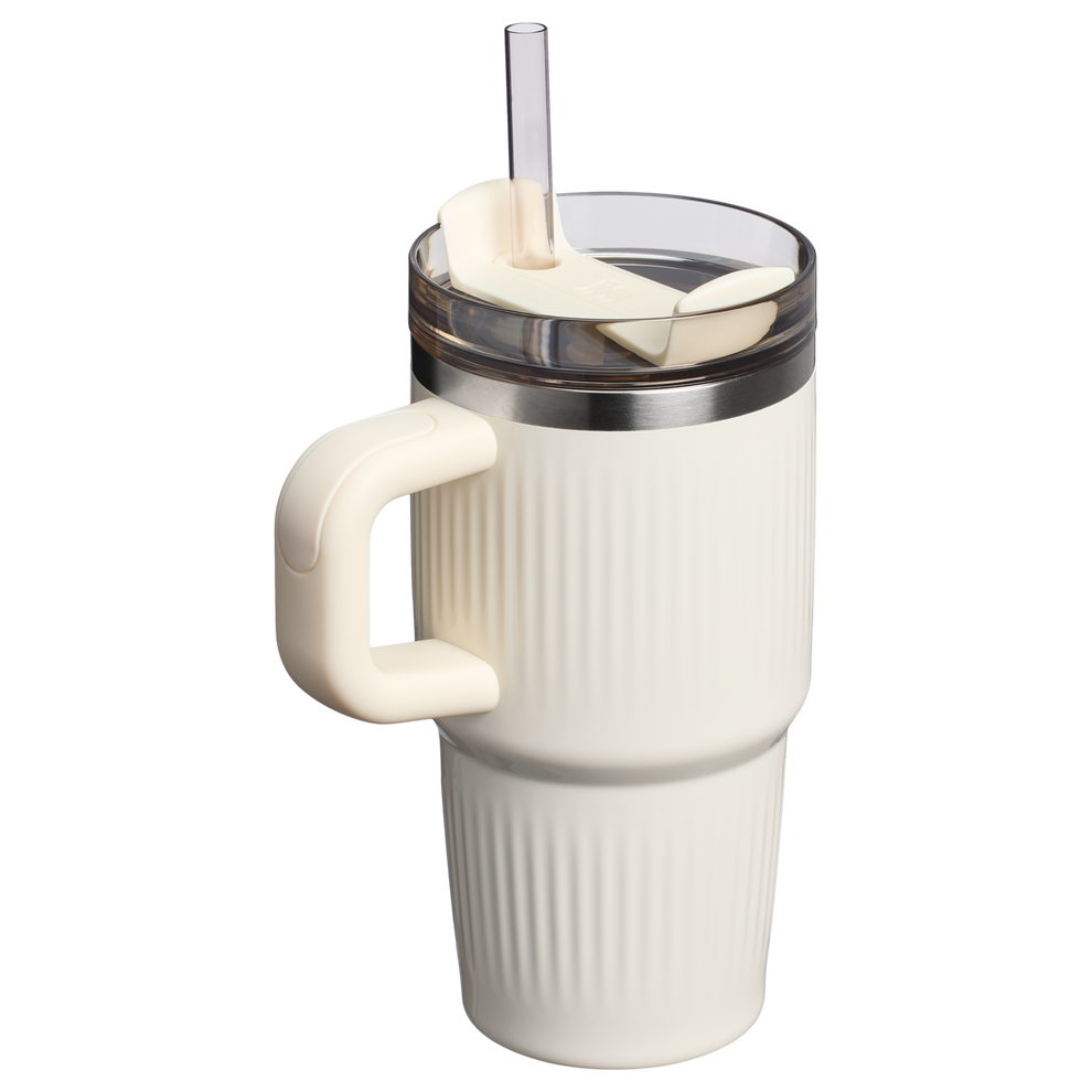Stanley 1913 Quencher® H2.0 Fluted Tumbler 0.59L in Cream Gloss