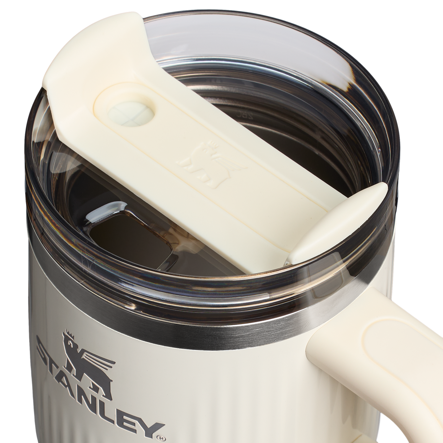 Stanley 1913 Quencher® H2.0 Fluted Tumbler 0.59L in Cream Gloss | View 1