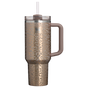 Swatch for Stanley 1913 Quencher® H2.0 FlowState™ Tumbler 1.18L in Pale Gold Leopard | Front View