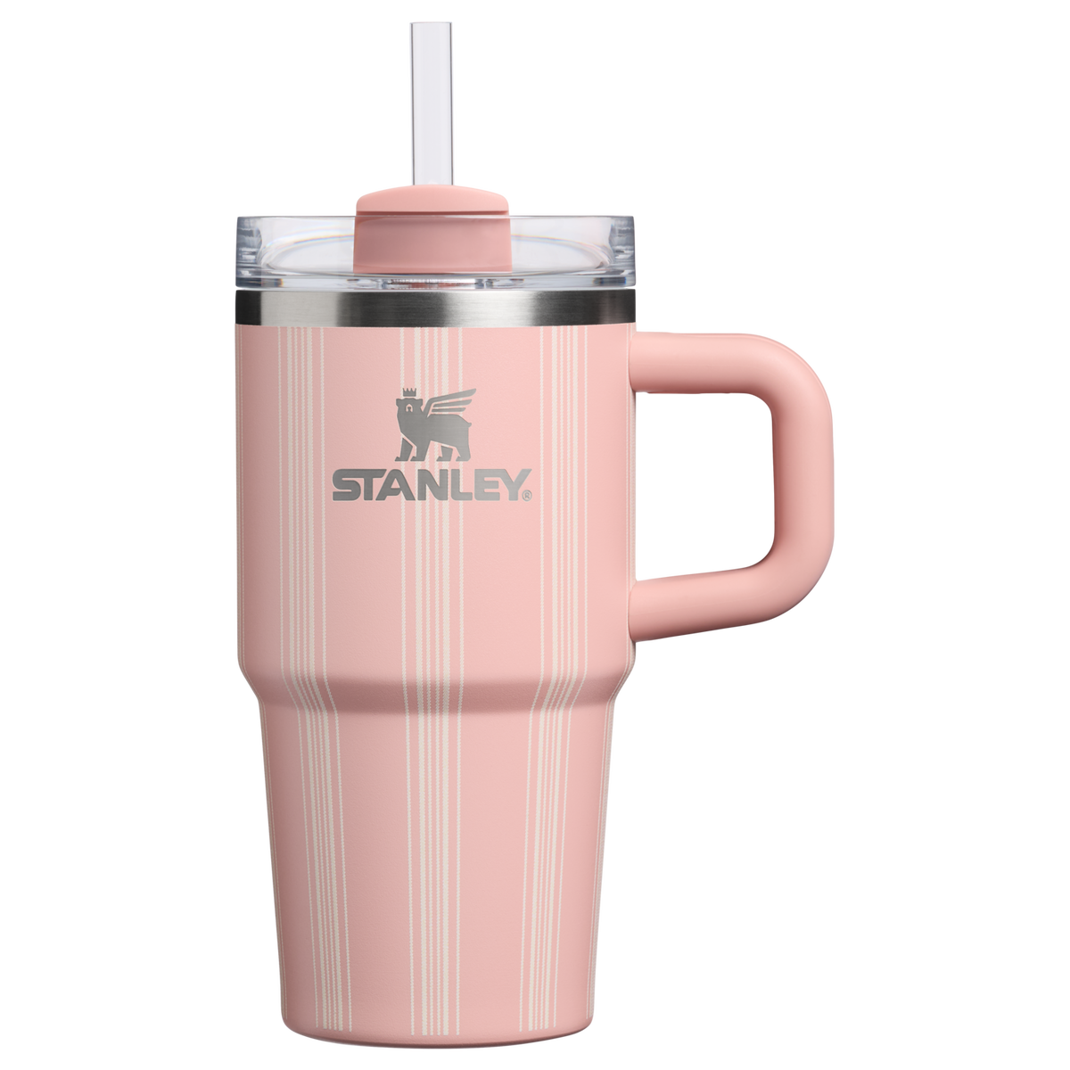 Stanley 1913 Quencher® H2.0 FlowState™ Tumbler 0.59L in Peach Rose Picnic Stripe
