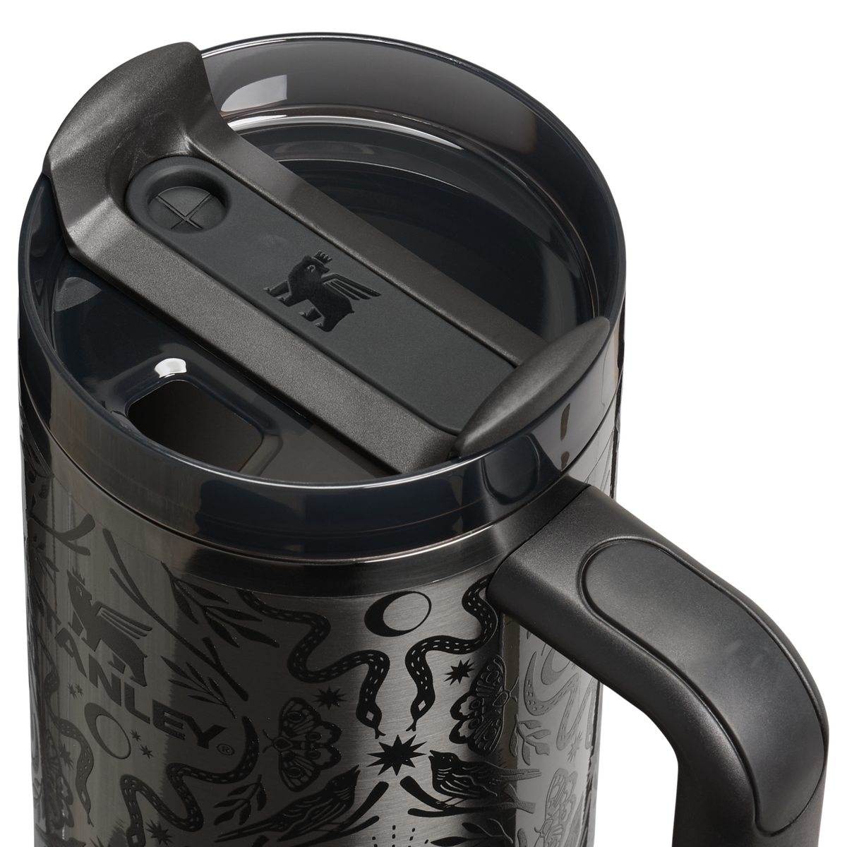 Stanley 1913 Quencher® H2.0 FlowState™ Tumbler 0.89L in Deadly Damask | Coperchio Dettagliato Visualizza