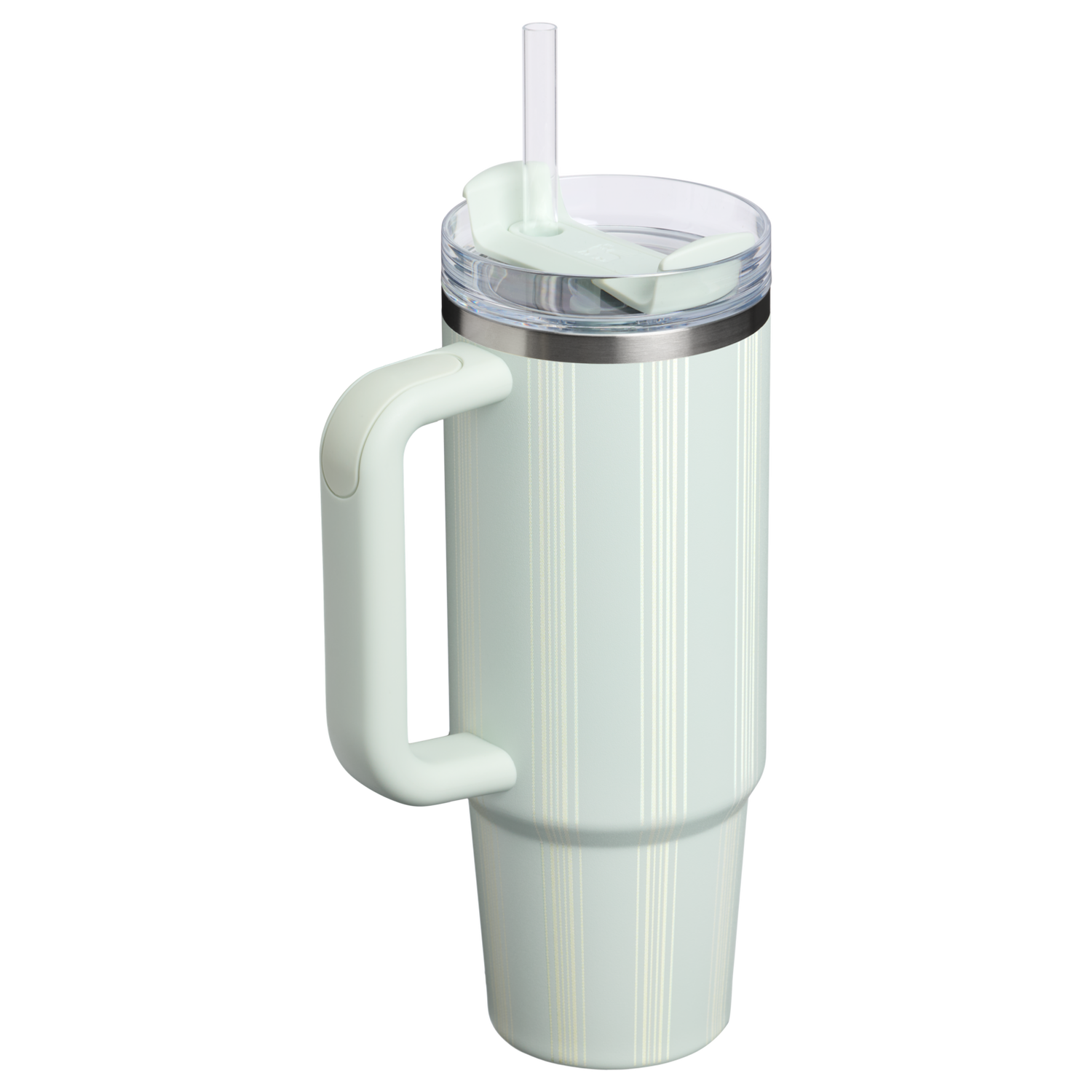 Stanley 1913 Quencher® H2.0 FlowState™ Tumbler 0.89L in Mist Picnic Stripe | View 2