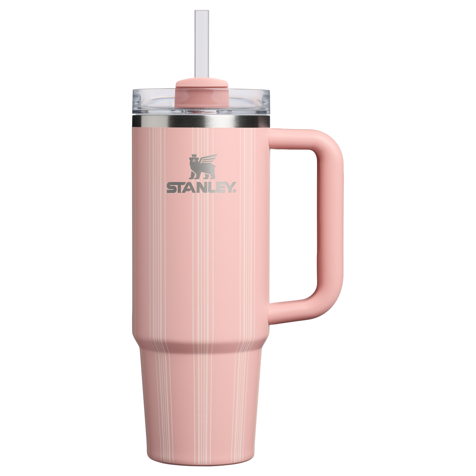 Stanley 1913 Quencher® H2.0 FlowState™ Tumbler 0.89L in Peach Rose Picnic Stripe