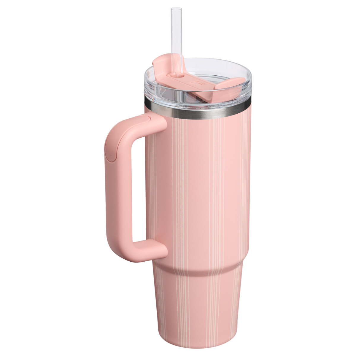 Stanley 1913 Quencher® H2.0 FlowState™ Tumbler 0.89L in Peach Rose Picnic Stripe