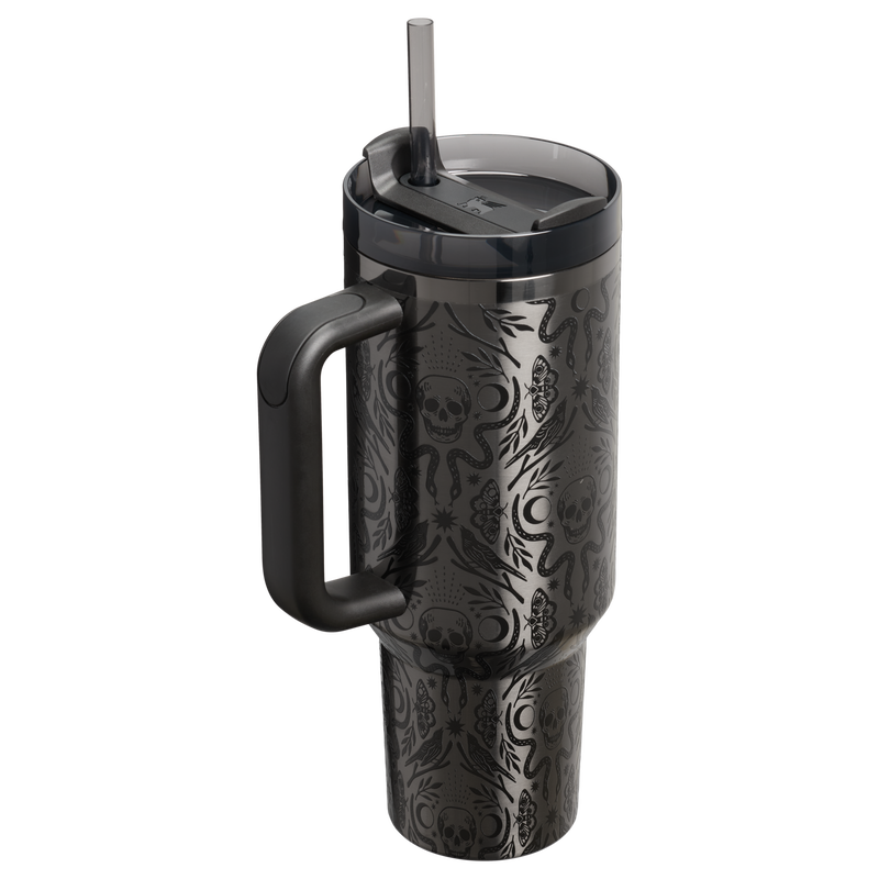 Stanley 1913 Quencher® H2.0 FlowState™ Tumbler 1.18L in Deadly Damask | indietro Visualizza