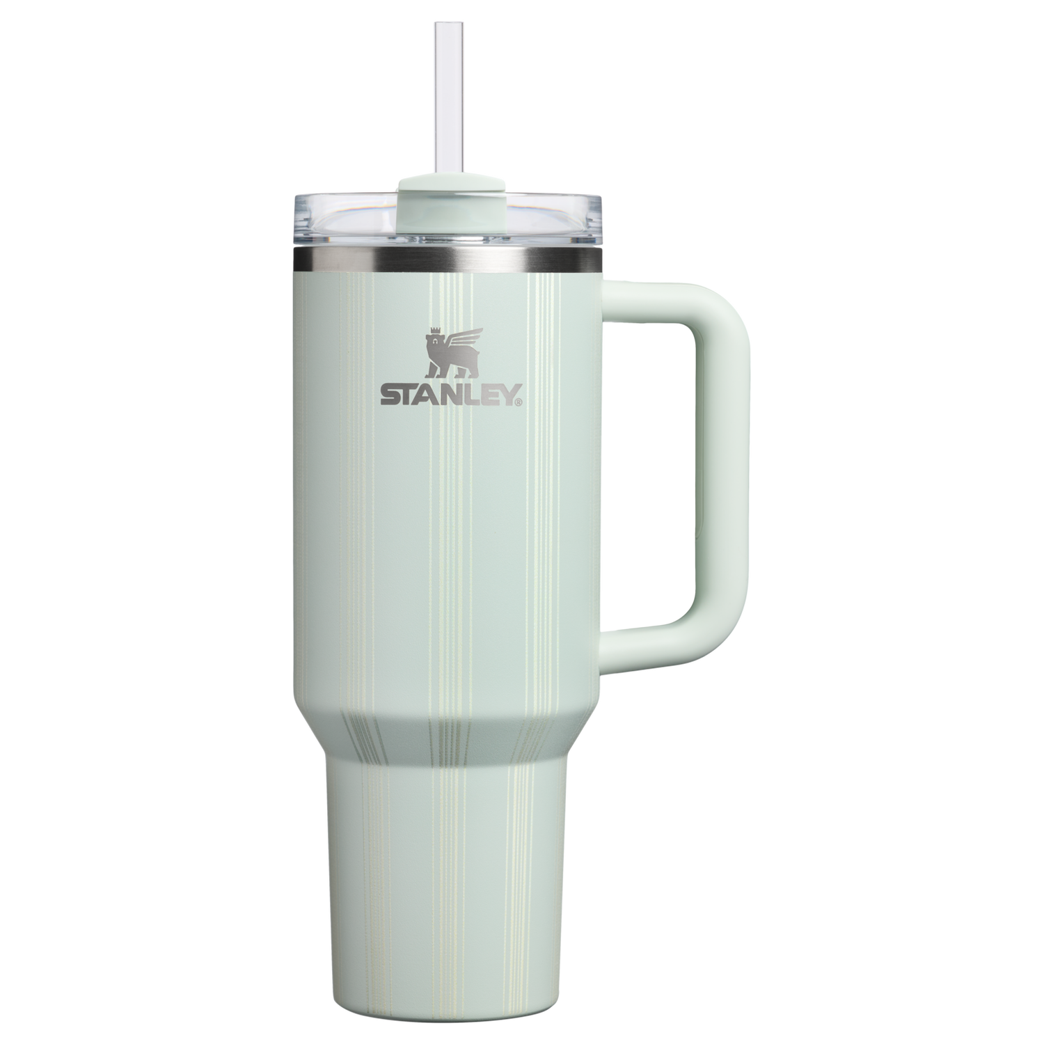 Stanley 1913 Quencher® H2.0 FlowState™ Tumbler 1.18L in Mist Picnic Stripe | View 1