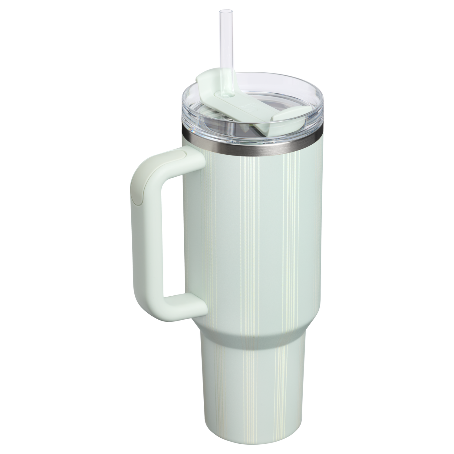 Stanley 1913 Quencher® H2.0 FlowState™ Tumbler 1.18L in Mist Picnic Stripe | View 2