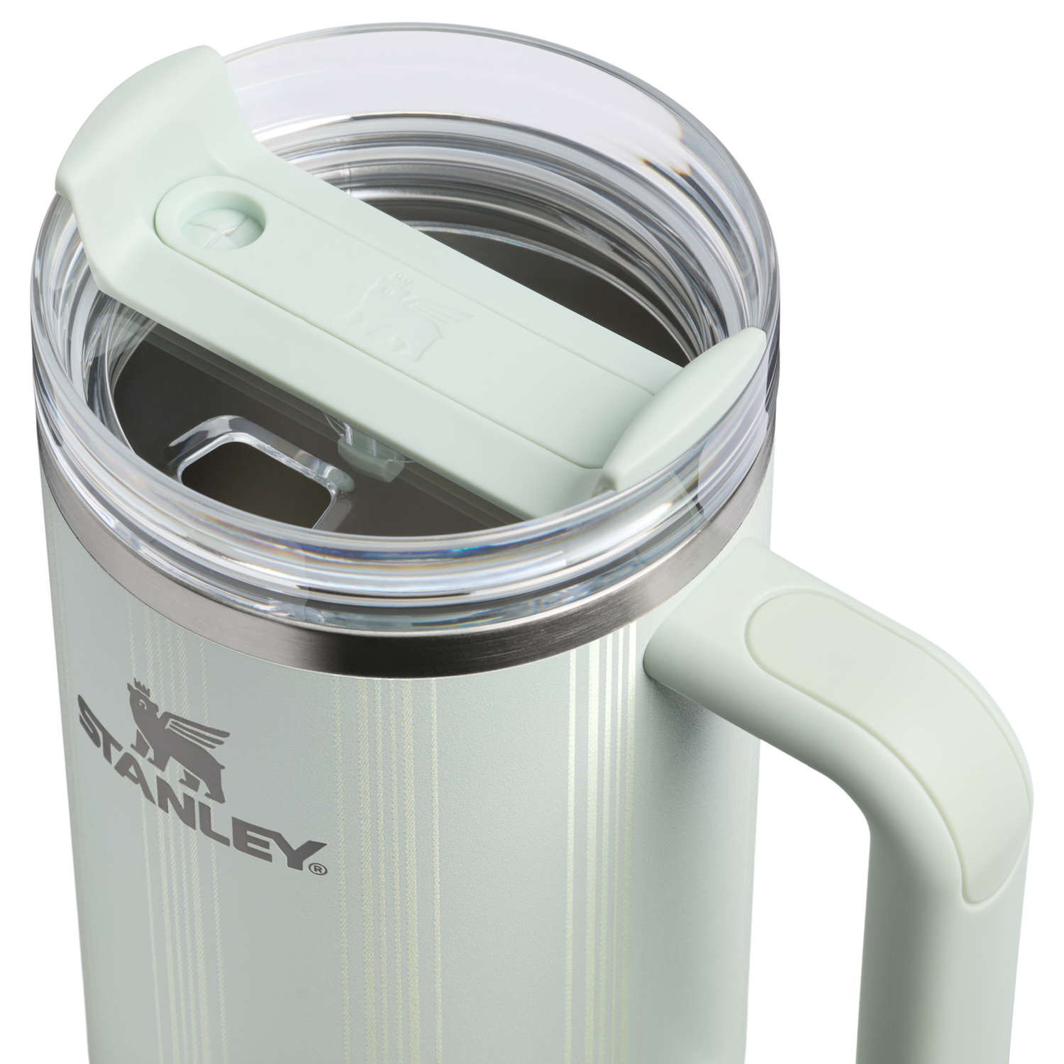 Stanley 1913 Quencher® H2.0 FlowState™ Tumbler 1.18L in Mist Picnic Stripe | View 1