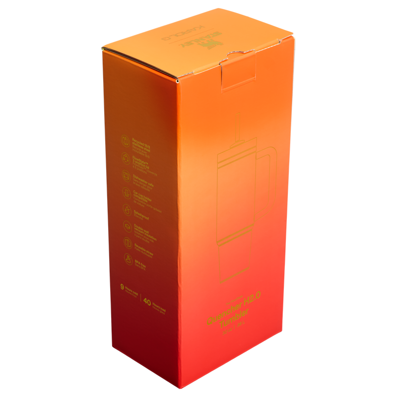 Stanley 1913 Stanley 1913 x Karol G Quencher® H2.0 FlowState™ Tumbler 0.89L in Karol G Flor | indietro Visualizza