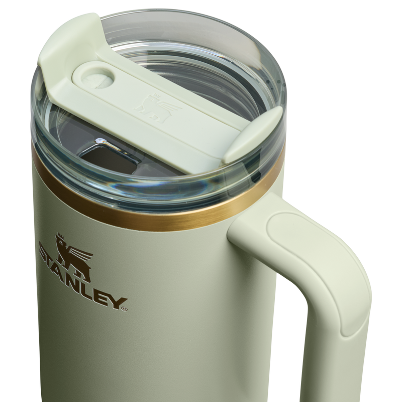 Stanley 1913 Quencher® H2.0 FlowState™ Tumbler 0.89L in Juniper | Lid Detailed View