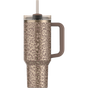 Swatch for Stanley 1913 Quencher® H2.0 FlowState™ Tumbler 1.18L in Pale Gold Leopard