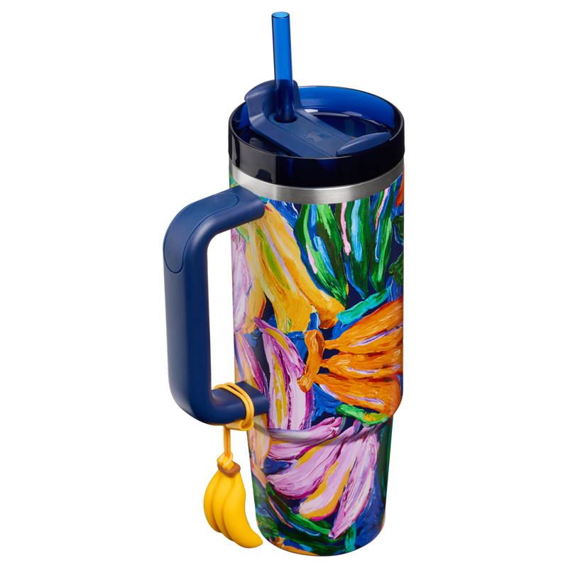 Stanley 1913 Stanley 1913 x FARM Rio Quencher® H2.0 FlowState™ Tumbler 0.89L in Farm Rio Painted Bananas | indietro Visualizza