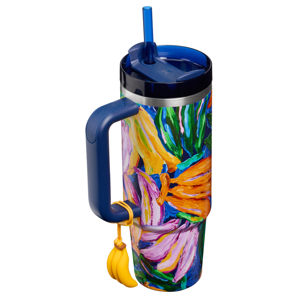 Stanley 1913 Stanley 1913 x FARM Rio Quencher® H2.0 FlowState™ Tumbler 0.89L in Farm Rio Painted Bananas