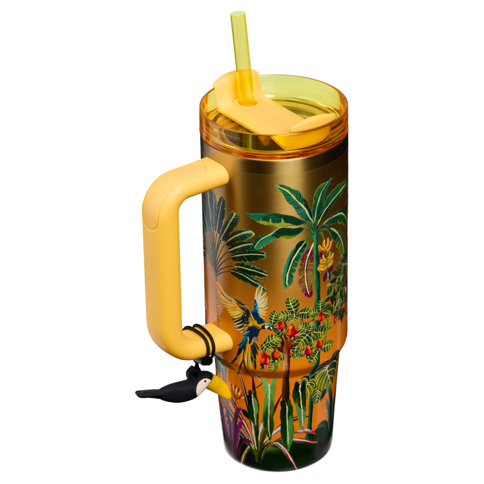 Stanley 1913 Stanley 1913 x FARM Rio Quencher® H2.0 FlowState™ Tumbler 0.89L in Farm Rio Tropical Woods