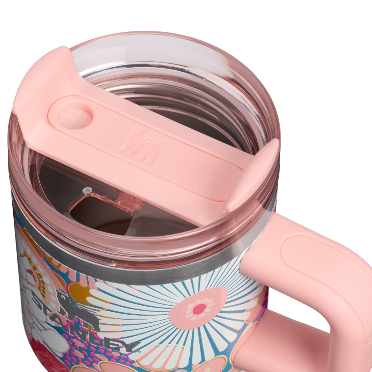 Stanley 1913 Quencher® H2.0 FlowState™ Tumbler 0.59L in Sorbet Wildflower | Deckel im Detail anzeigen