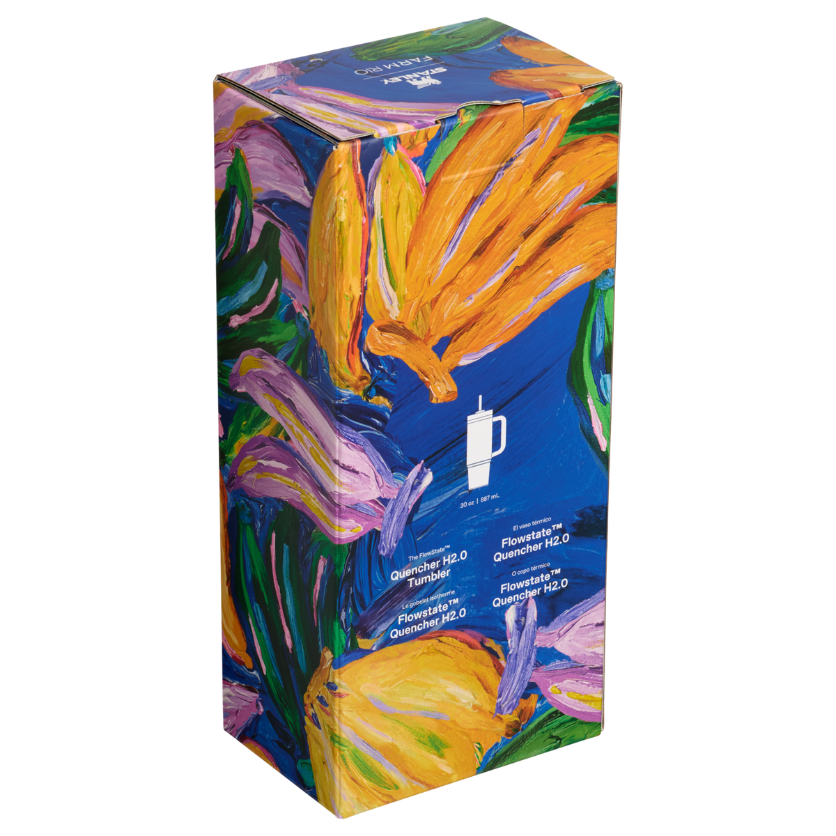 Stanley 1913 Stanley 1913 x FARM Rio Quencher® H2.0 FlowState™ Tumbler 0.89L in Farm Rio Painted Bananas