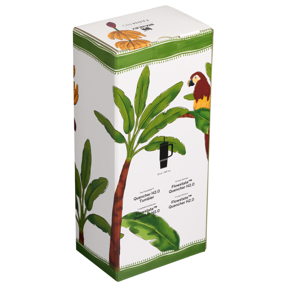 Stanley 1913 Stanley 1913 x FARM Rio Quencher® H2.0 FlowState™ Tumbler 0.89L in Farm Rio Tropical Destiny
