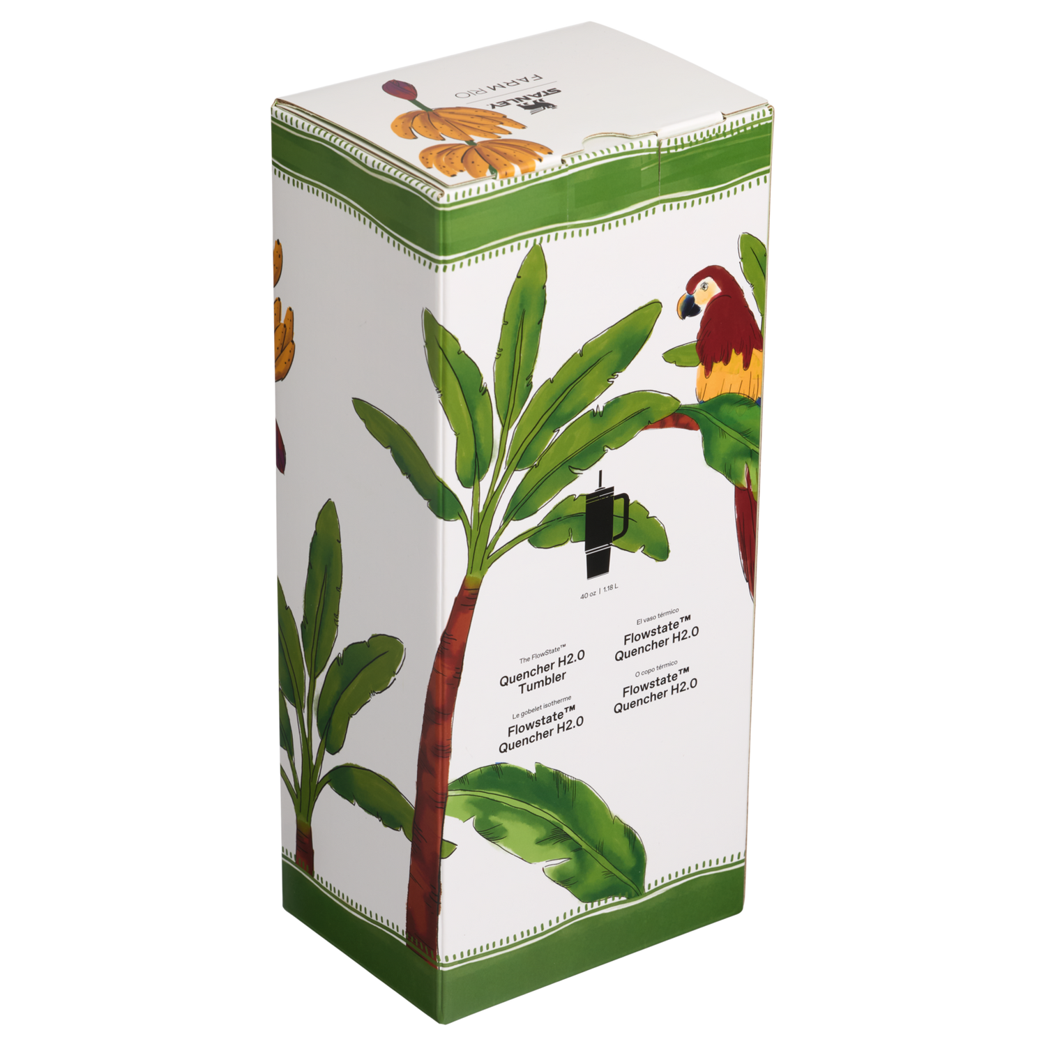 Stanley 1913 Stanley 1913 x FARM Rio Quencher® H2.0 FlowState™ Tumbler 1.18L in Farm Rio Tropical Destiny | View 6