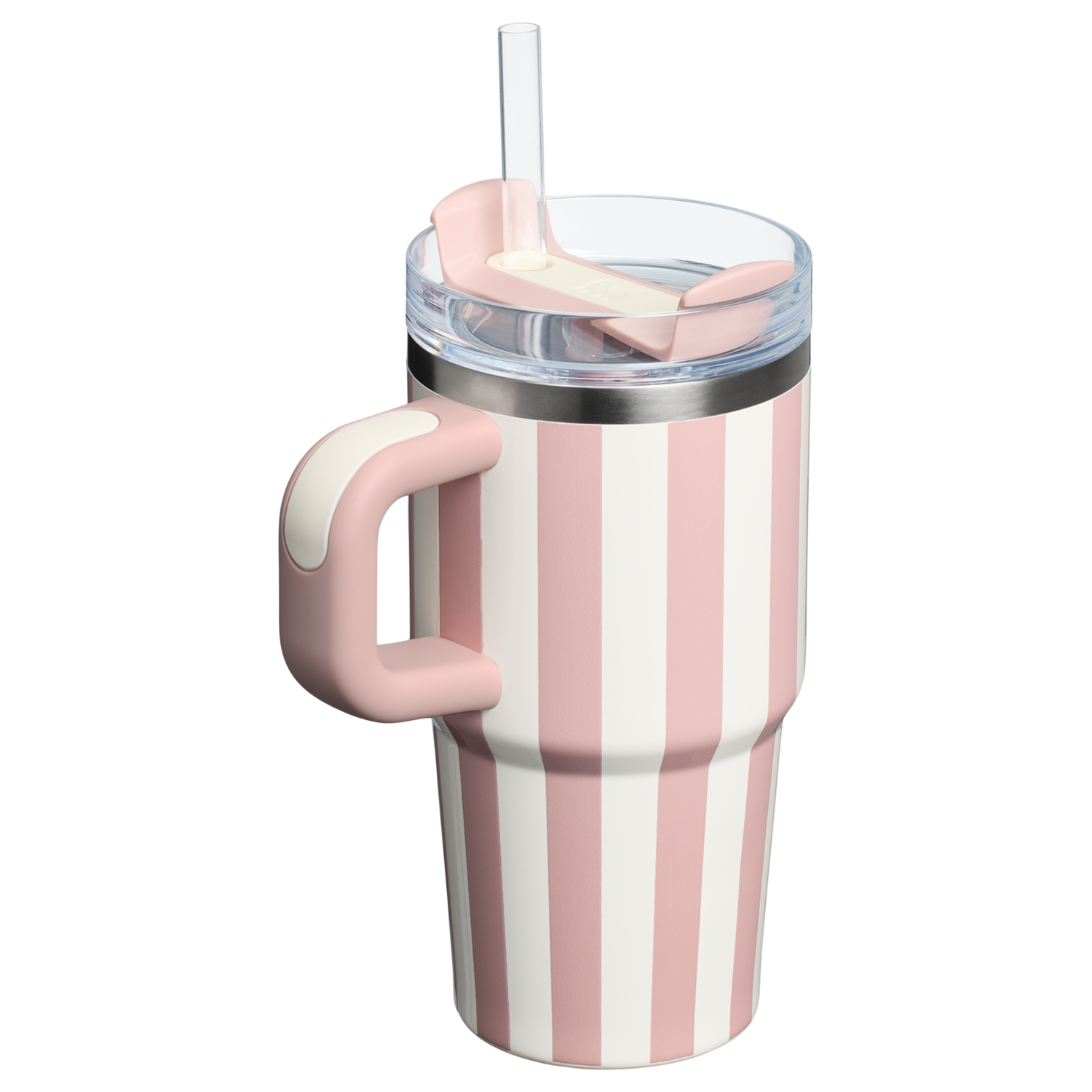 Stanley 1913 Quencher® H2.0 FlowState™ Tumbler 0.59L in Peach Whip Cabana Gloss | View 1