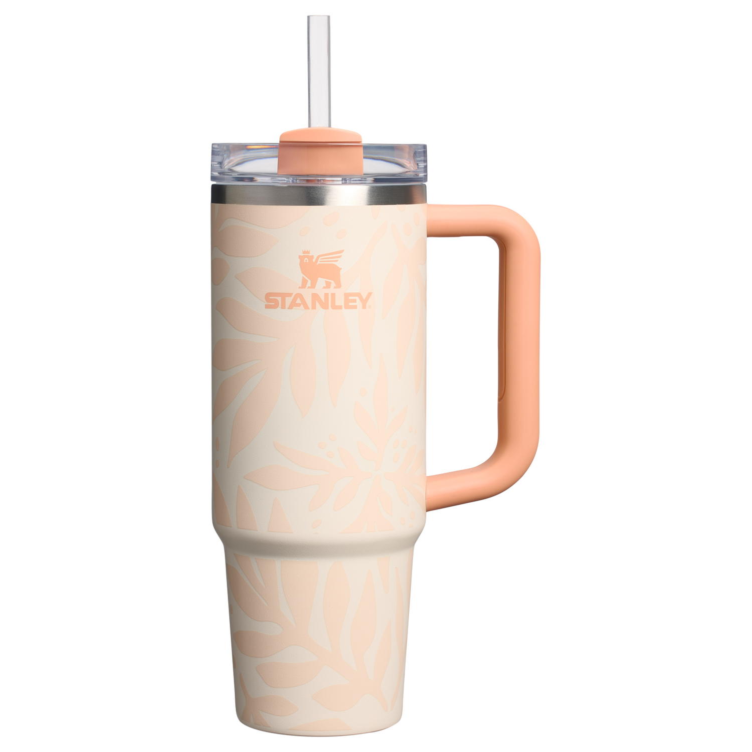 Stanley 1913 Quencher® H2.O Flowstate™ Tumbler 0.89L in Apricot Palms | View 1