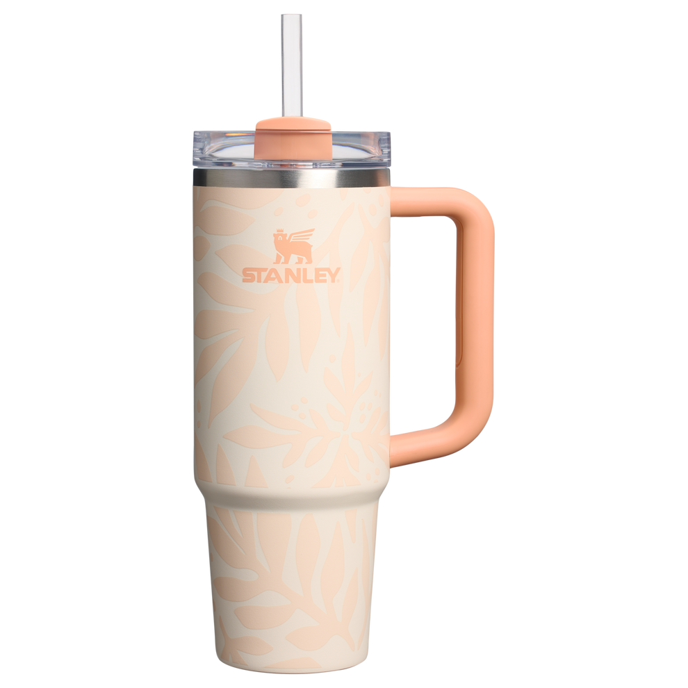 Stanley 1913 Quencher® H2.O Flowstate™ Tumbler 0.89L in Apricot Palms