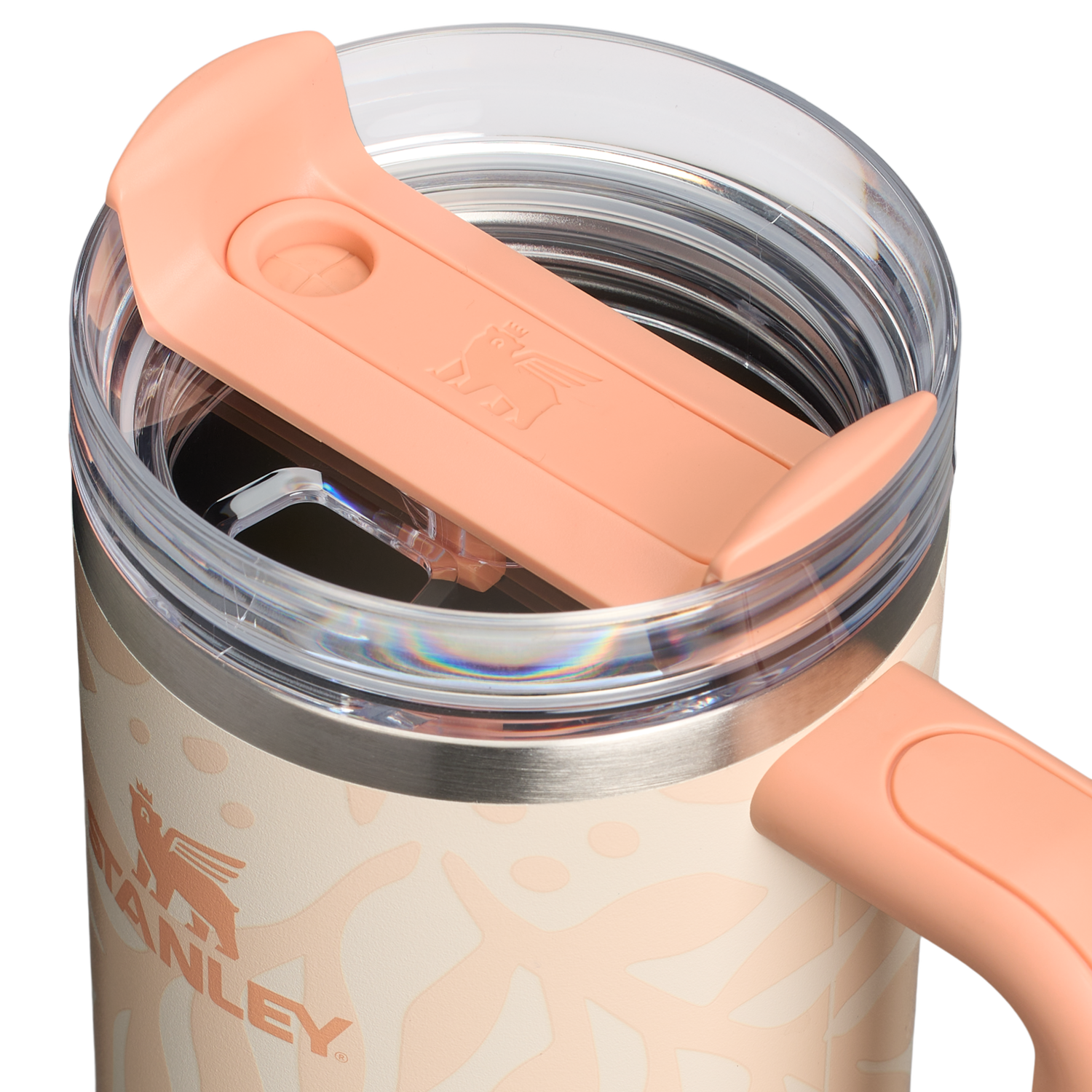 Stanley 1913 Quencher® H2.O Flowstate™ Tumbler 0.89L in Apricot Palms | View 2