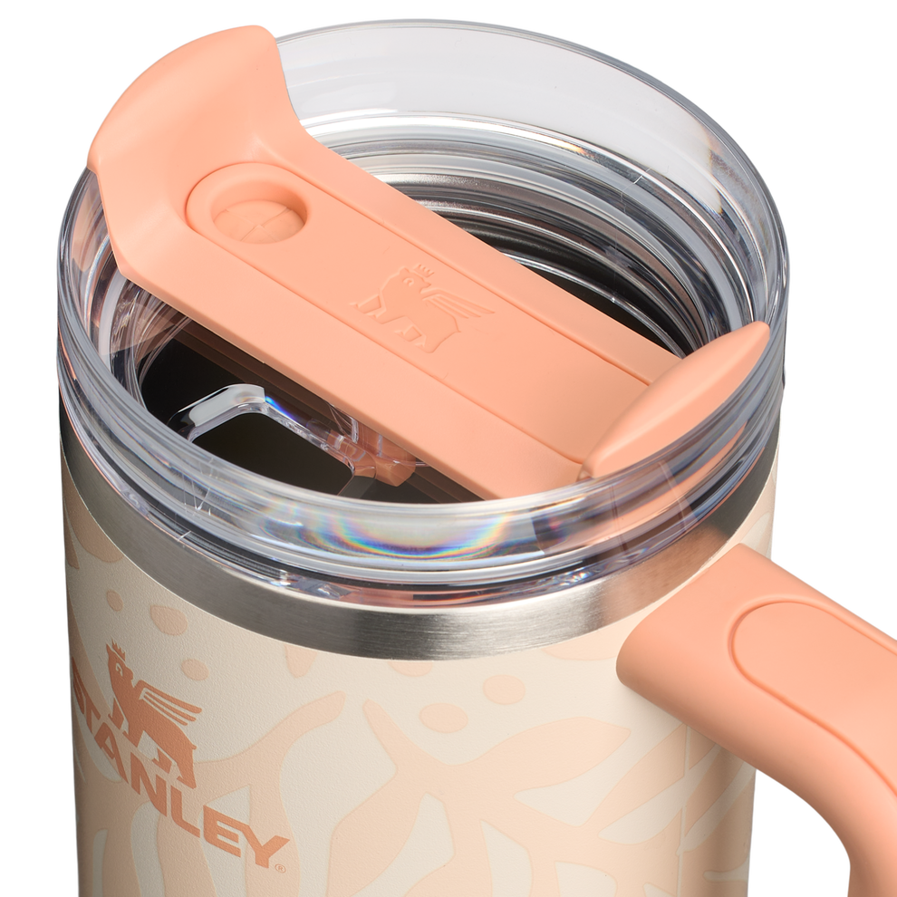 Stanley 1913 Quencher® H2.O Flowstate™ Tumbler 0.89L in Apricot Palms