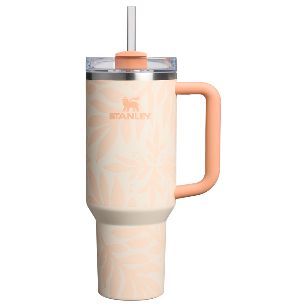 Stanley 1913 Quencher® H2.O Flowstate™ Tumbler 1.18L in Apricot Palms
