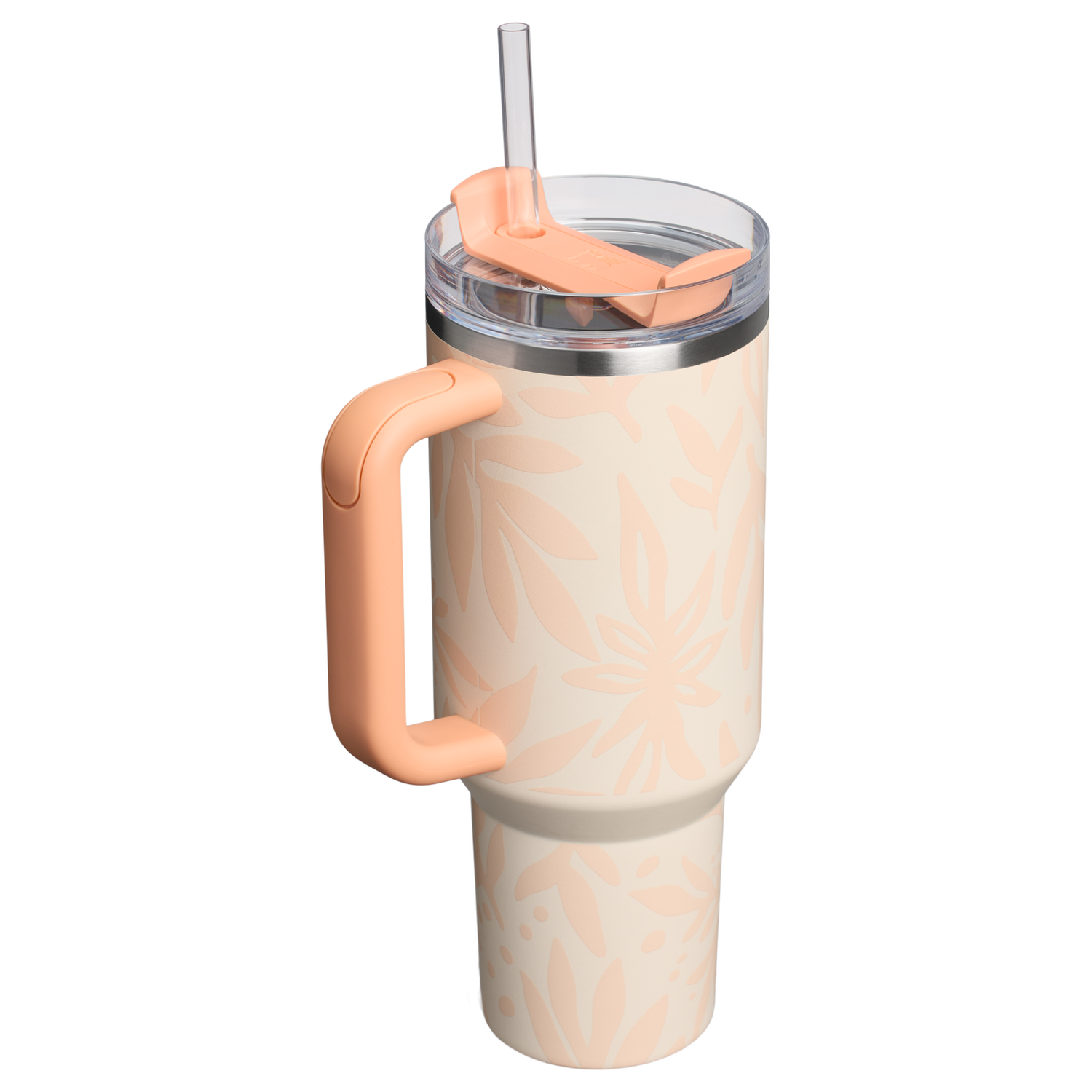 Stanley 1913 Quencher® H2.O Flowstate™ Tumbler 1.18L in Apricot Palms | View 1