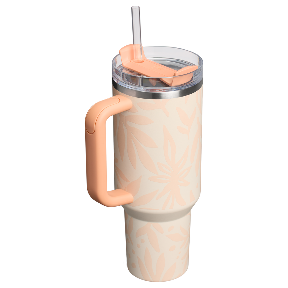Stanley 1913 Quencher® H2.O Flowstate™ Tumbler 1.18L in Apricot Palms