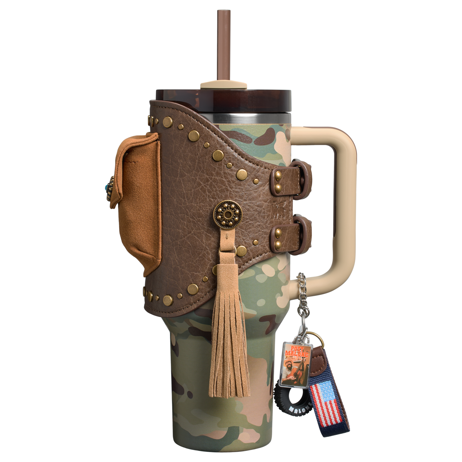 The Post Malone x Stanley Quencher H2.0 FlowState™ Tumbler with Country Belt | 1.2L