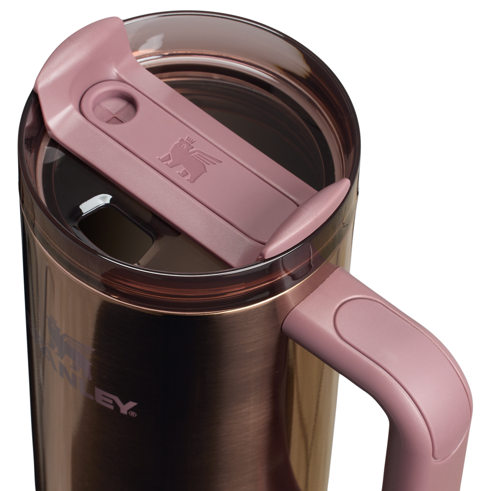 Stanley 1913 Quencher® H2.0 FlowState™ Tumbler 0.89L in Polished Rose Gold