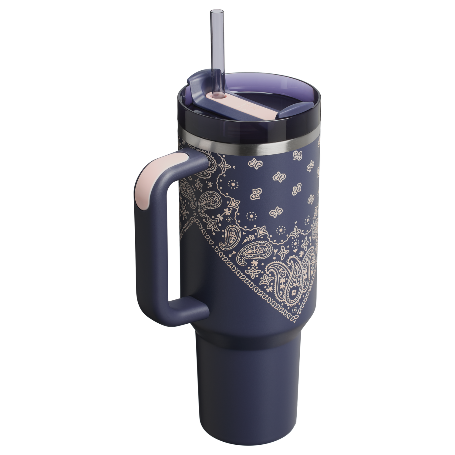 Stanley 1913 Quencher® H2.0 Flowstate™ Tumbler in Blue Corn Paisley | View 1