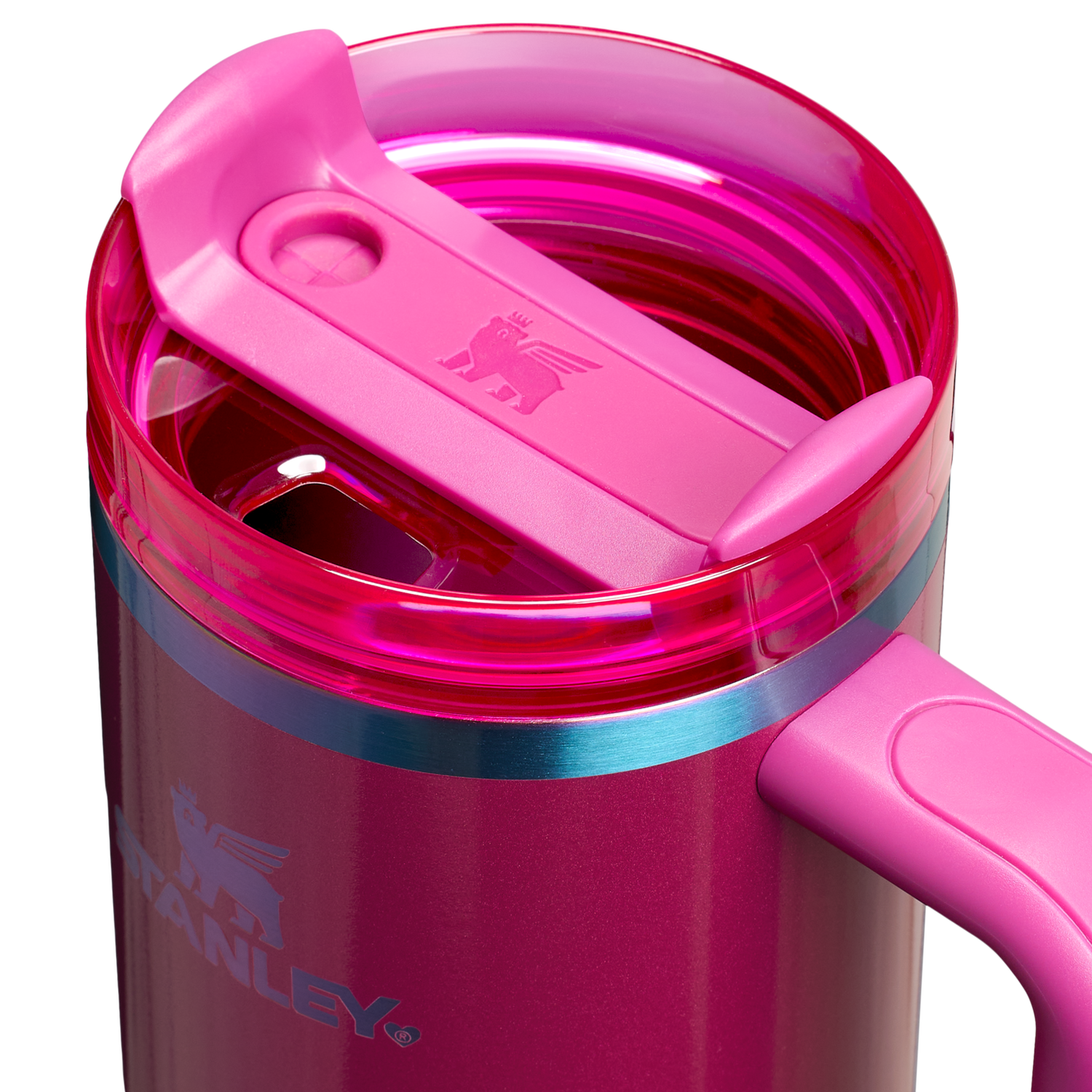 Stanley 1913 Quencher® H2.0 FlowState™ Tumbler 0.89L in Berry Truffle | View 2