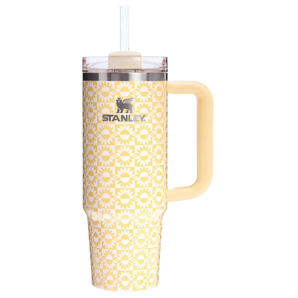 Stanley 1913 Quencher® H2.0 FlowState™ Tumbler 0.89L in Butter Sunflower