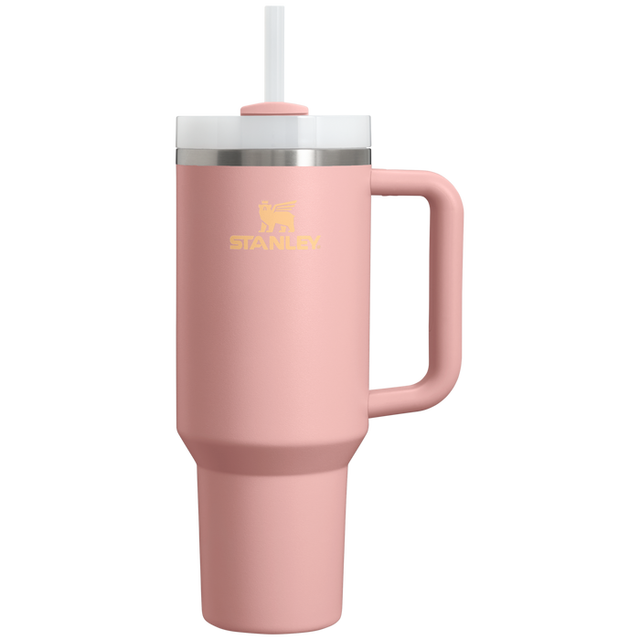 Stanley 1913 Quencher® H2.0 FlowState™ Tumbler 1.18L in Peach Rose | Front View