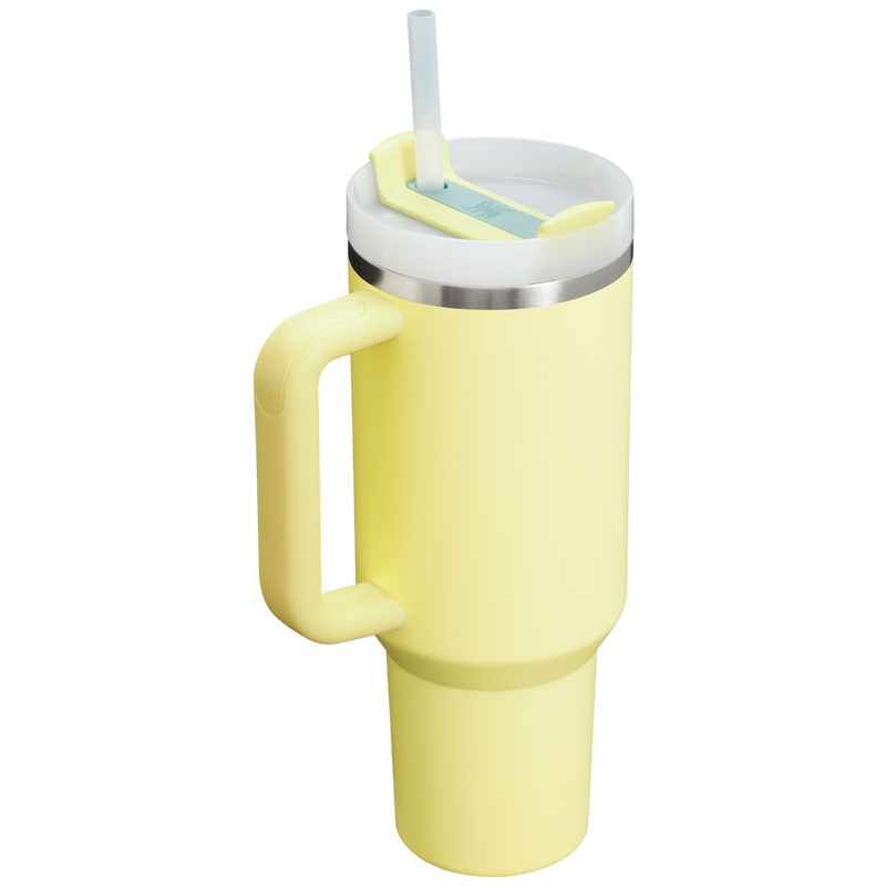 Stanley 1913 Quencher® H2.0 FlowState™ Tumbler 1.18L in Pomelo | Back View