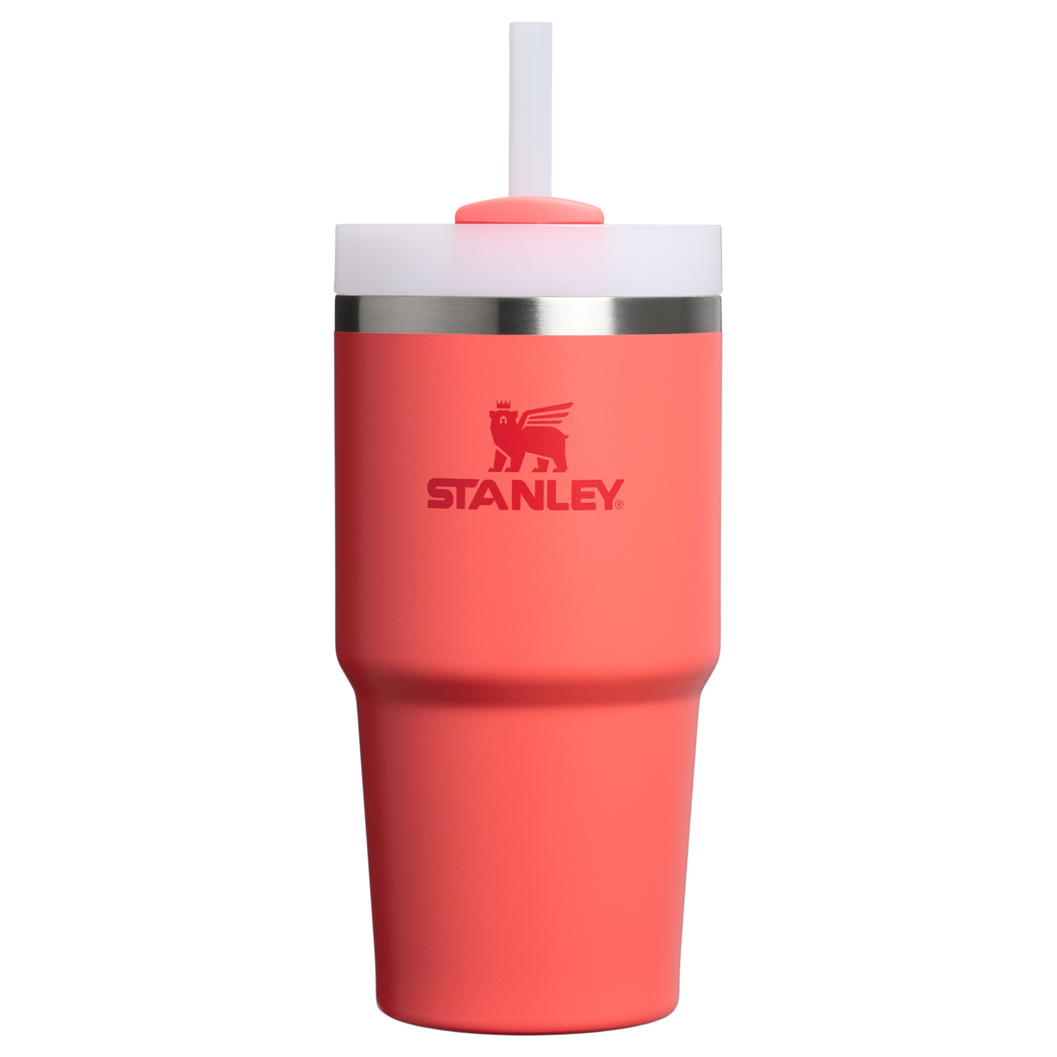 Stanley 1913 Quencher® H2.O Flowstate™ Tumbler 0.59L in Hot Coral | View 1
