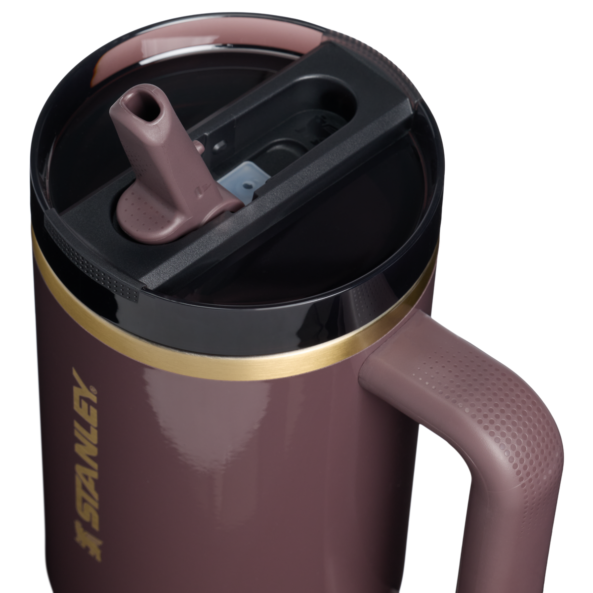 Stanley 1913 Quencher® ProTour Flip Straw Tumbler 1.18L en Fig Gloss | Tapa Detallado Ver