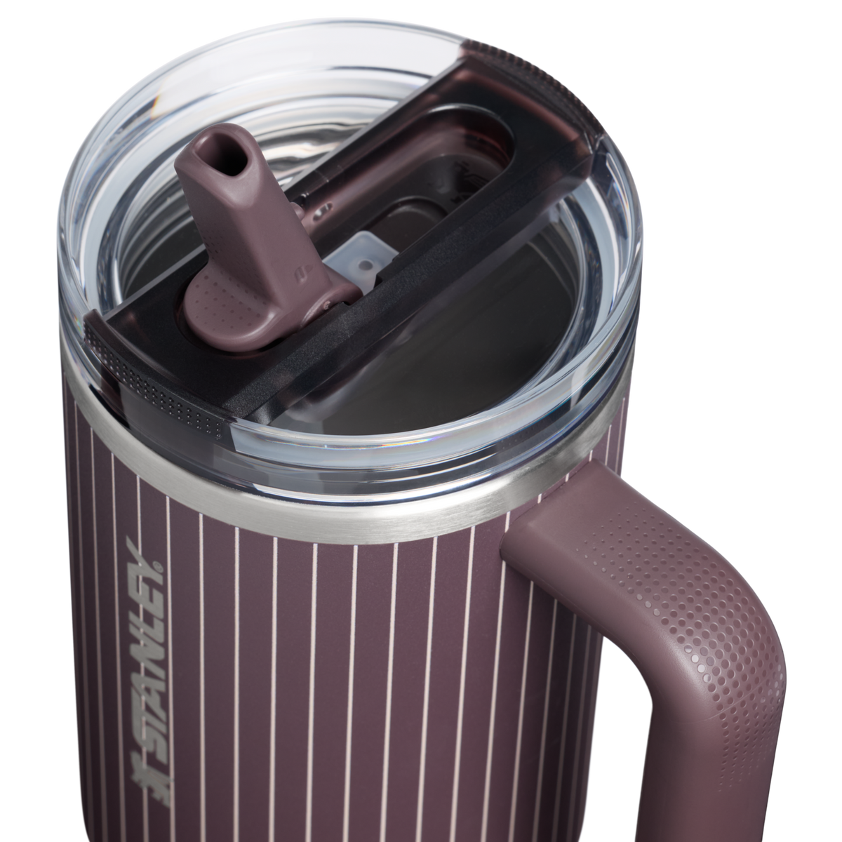 Stanley 1913 Quencher® ProTour Flip Straw Tumbler 1.18L en Fig Pinstripe | Delante Ver