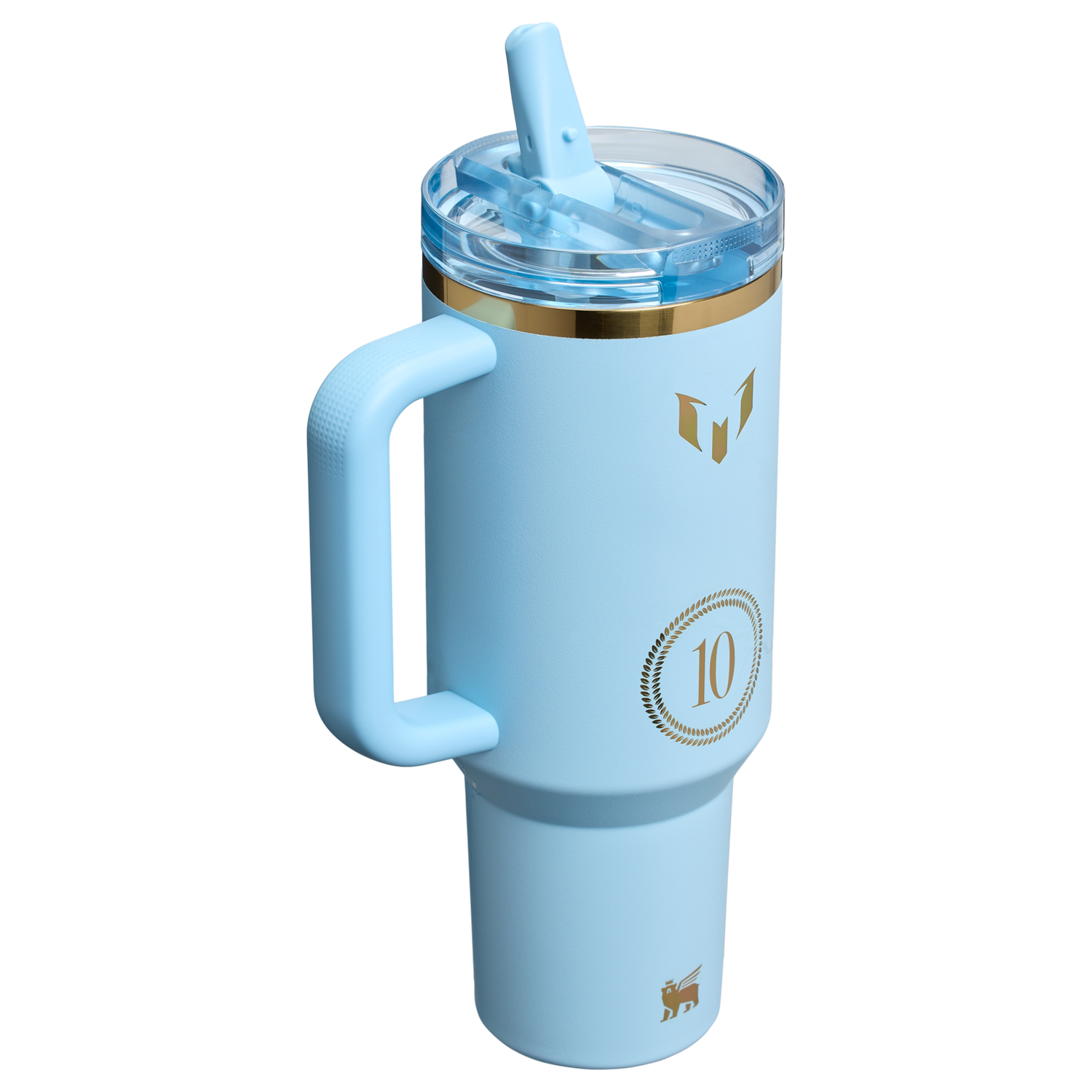 Stanley 1913 Messi x Stanley 1913 Quencher® ProTour Flip Straw Tumbler 1.18L in Messi Striker Blue | View 1
