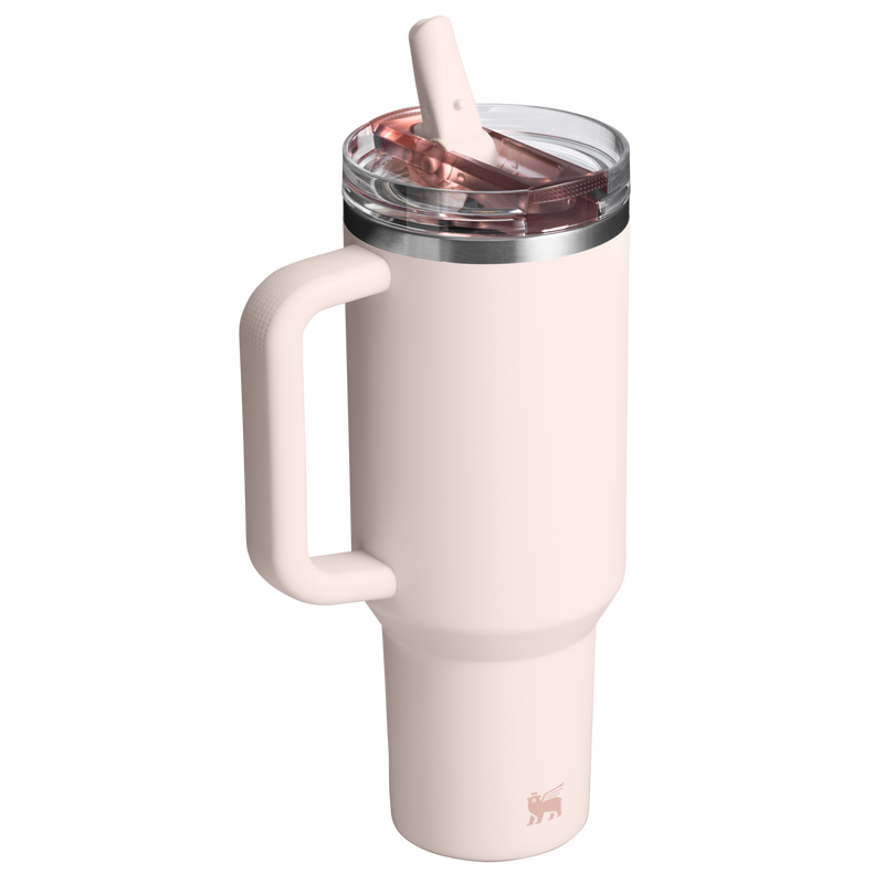 Stanley 1913 Quencher® ProTour Flip Straw Tumbler 0.89L in Rose Quartz | Back View