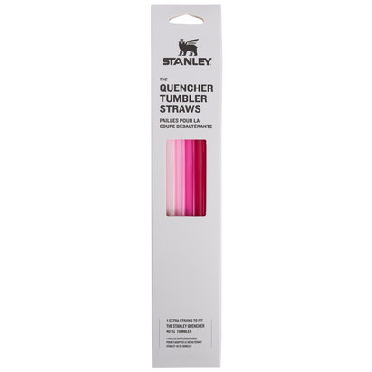 Stanley 1913 Quencher® H2.0 FlowState™ Tumbler Straws 1.18L in Pink | Vorderseite Anzeigen