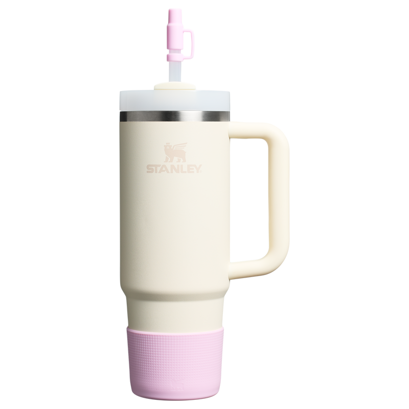Stanley 1913 Quencher® Boot and Straw Cover Set 0.89L & 0.59L in Cherry Blossom | Front View