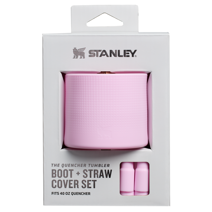 Stanley 1913 Quencher® Boot and Straw Cover Set 1.18L in Cherry Blossom